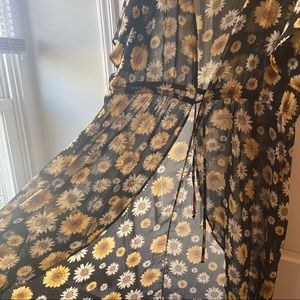 Sheer Sunflower Duster